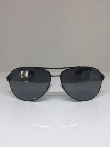 Prada Sunglasses SPS 53p 62014 Black Men's 